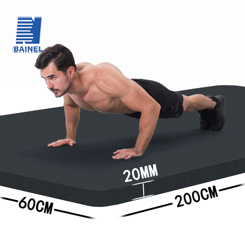 Yoga Fitness Health - 20Mm Yoga Mat Extra Lange En