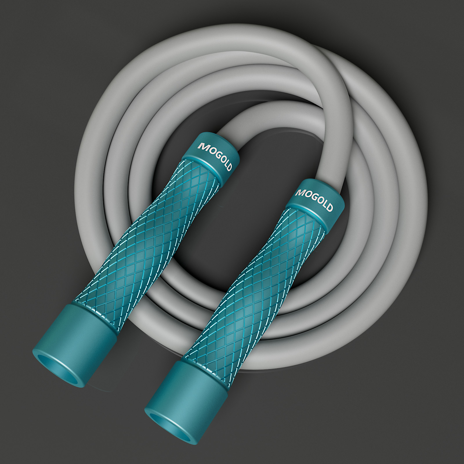 Speed Skipping Rope - MOGOLD Professioneel springtouw: ergonomische antisliphandgreep, naadloze