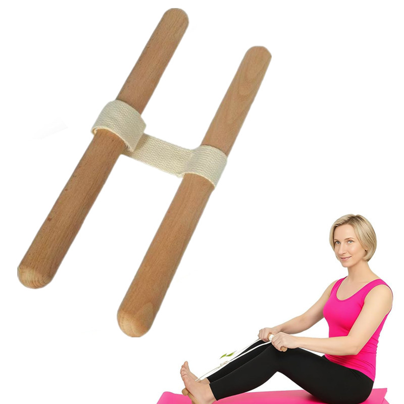 Yoga Fitness & Nutrition Llp - Hamstring-strekker, verstelbare flexband voor pijnverlichting, yoga,