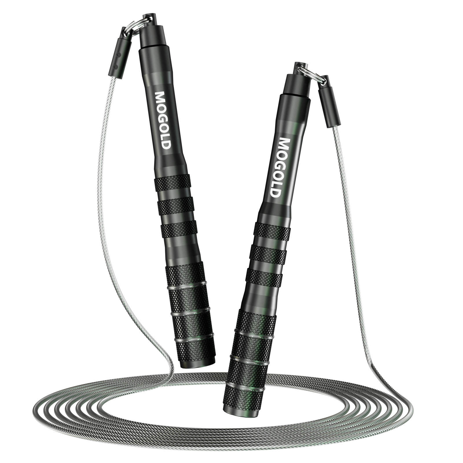 Speed Skipping Rope - Anti-klitten snel springtouw, verstelbaar staaldraad springtouw,