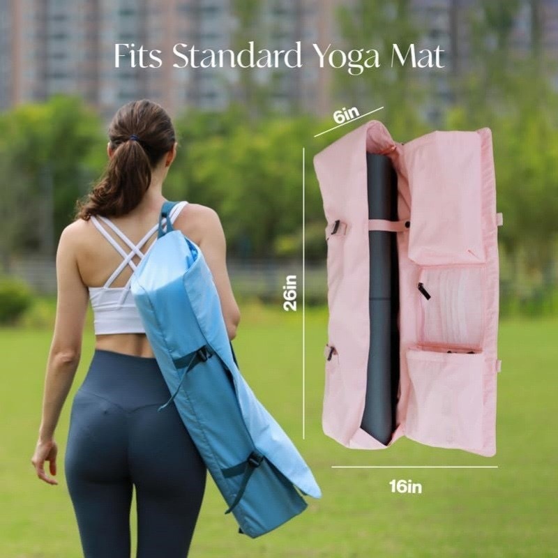 Yoga Fitness & Nutrition Llp - Yogatas, opbergtas voor yogamat, met verstelbare