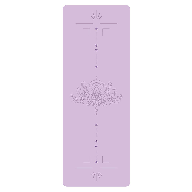 Thick Yoga Mat - Lezyan PU natuurlijk rubberen yogamat antislip