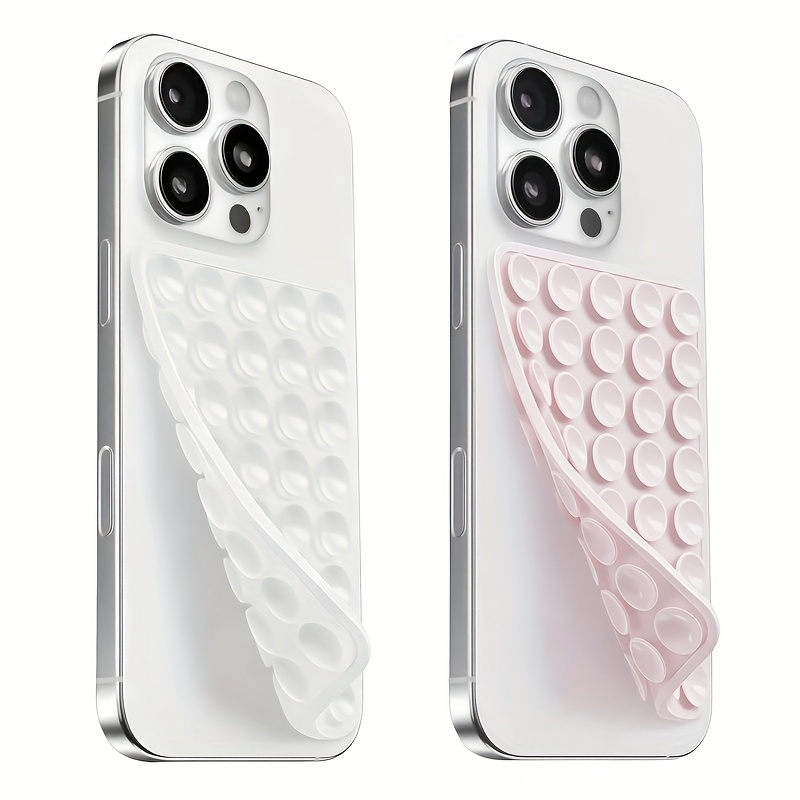 Yoga Fitness & Nutrition Llp - 2 stuks dubbelzijdige siliconen zuignap telefoonstandaard
