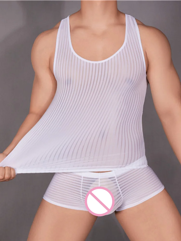 Streep pure herenvest sexy hog - Yoga Fitness Club recensie en prijs