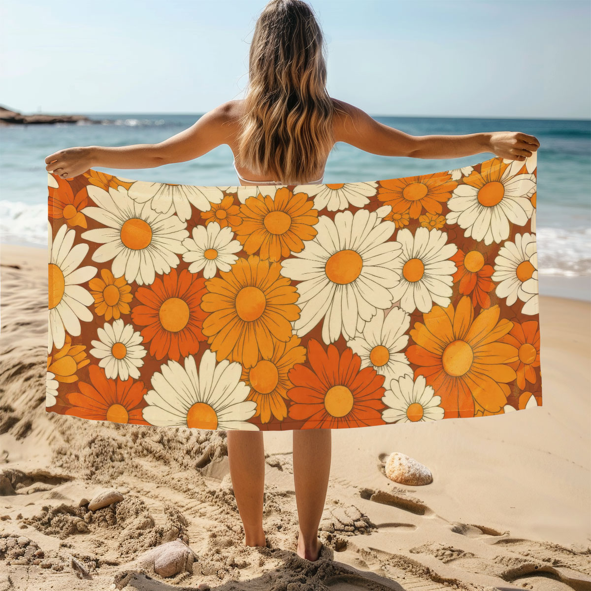 1PC Retro Oranje en Witte Dais - Yoga Fitness Machine recensie en prijs