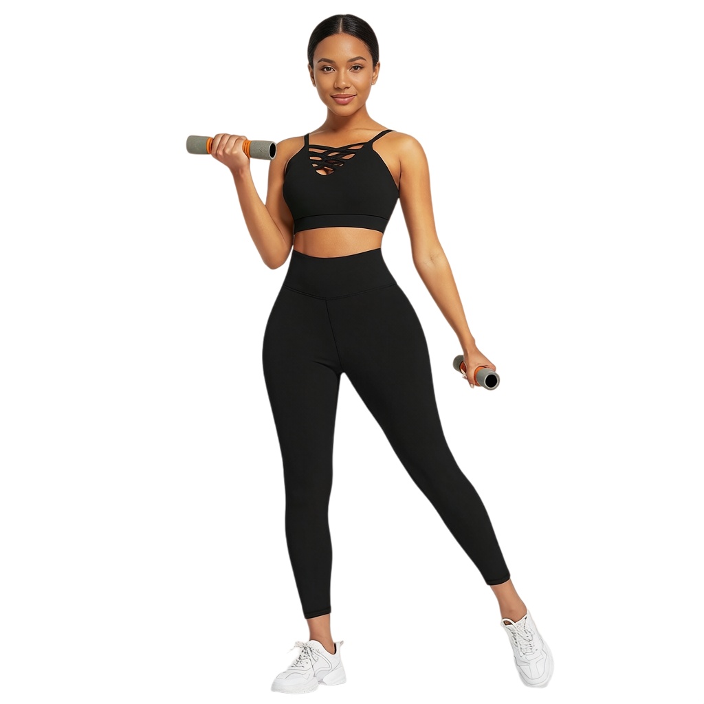 3-delige dames yoga fitness se - Yoga & Fitness With Denise recensie en prijs
