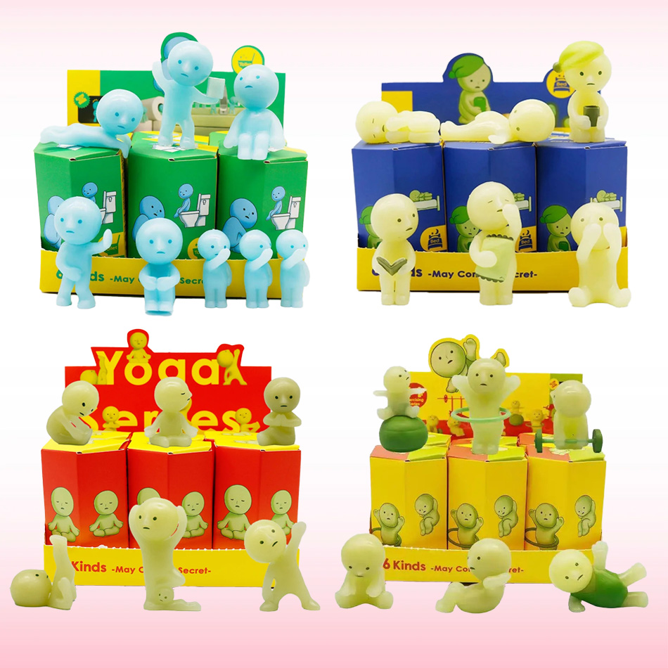 Glow-in-the-dark minifiguur se - Yoga In Fitness First recensie en prijs