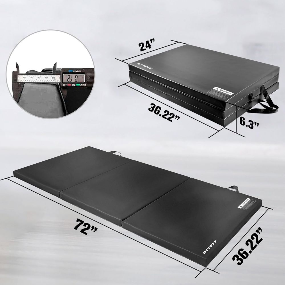 Verbeterde dikke gymmat, 3'x6' - Thick Yoga Mat recensie en prijs
