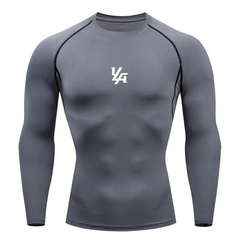 Herensport compressie shirt me - Yoga & Fitness With Denise recensie en prijs