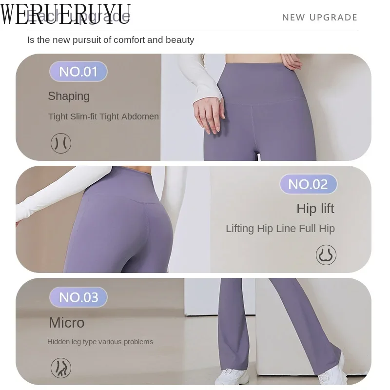 Elegante yoga uitlopende broek - Yoga Fitness Club recensie en prijs