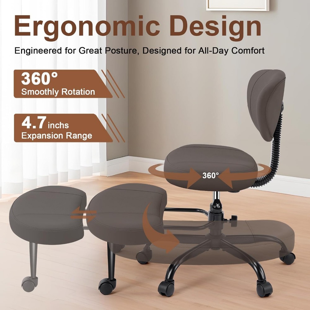 Ergonomische draaistoel voor m - Yoga & Fitness With Denise recensie en prijs