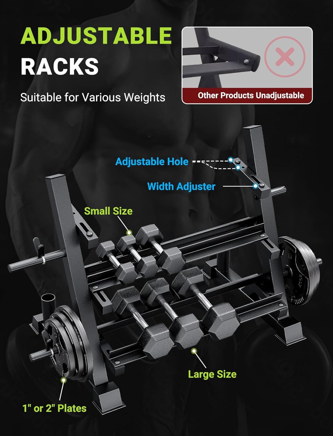 Thuisgymgebruik, stevig materi - Adjustable Dumbbells recensie en prijs