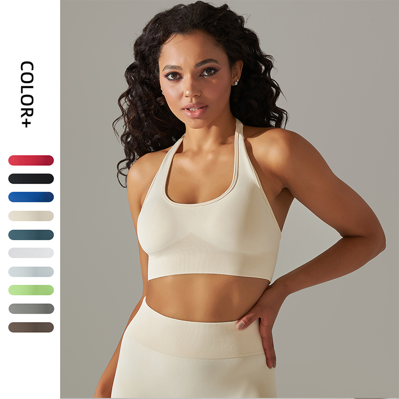Sexy Halter Sportbeha Vrouwen  - Yoga Fitness Club recensie en prijs