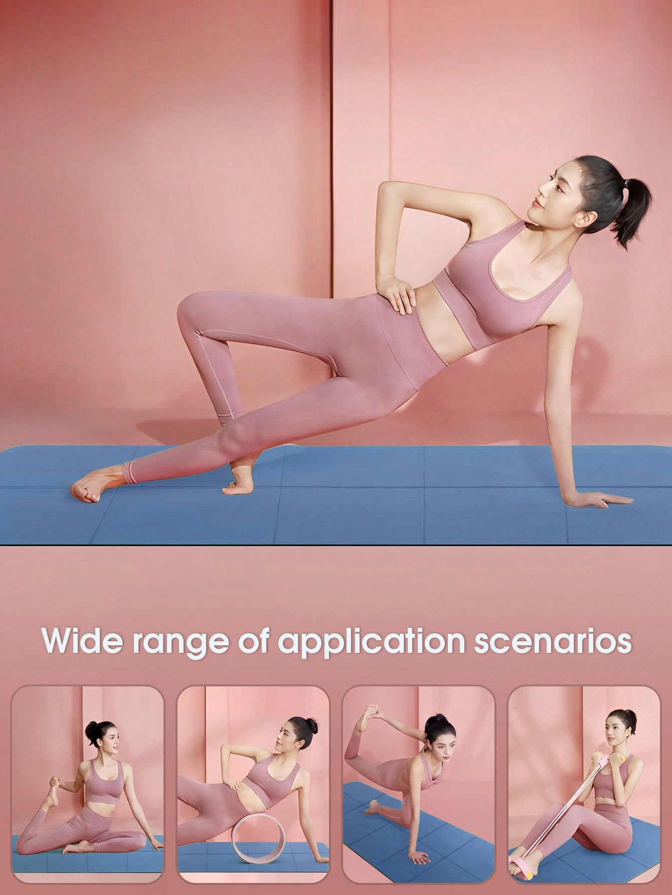 Opvouwbare yogamat donkerblauw - Thick Yoga Mat recensie en prijs